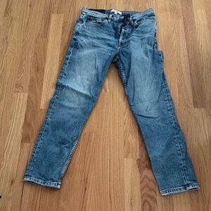 Re/Done Light Blue Slim Jeans